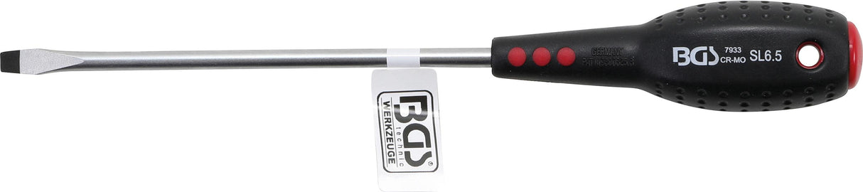 FLAT SCREWDRIVER | SL 6.5 MM | BLADE LENGTH 150 MM (7933)