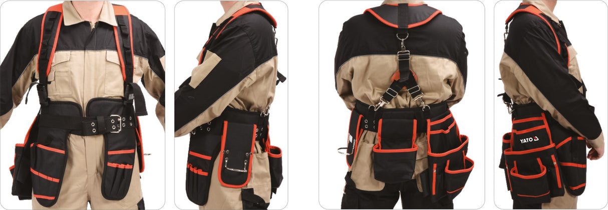 TOOL BELT WITH SUSPENDERS (YT-74071)