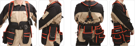 TOOL BELT WITH SUSPENDERS (YT-74071)