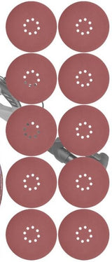 SANDING PAPER (VELCRO) FOR DRYWALL SANDER | WITH HOLES | 225 MM / P150 | 10 PCS. (PD225150S)