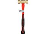 BRASS HAMMER WITH FIBERGLASS HANDL 1000G (YT-45294)