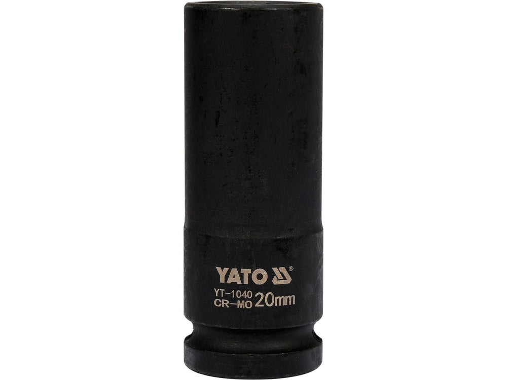 IMPACT SOCKET DEEP 1/2"X20MM (YT-1040)