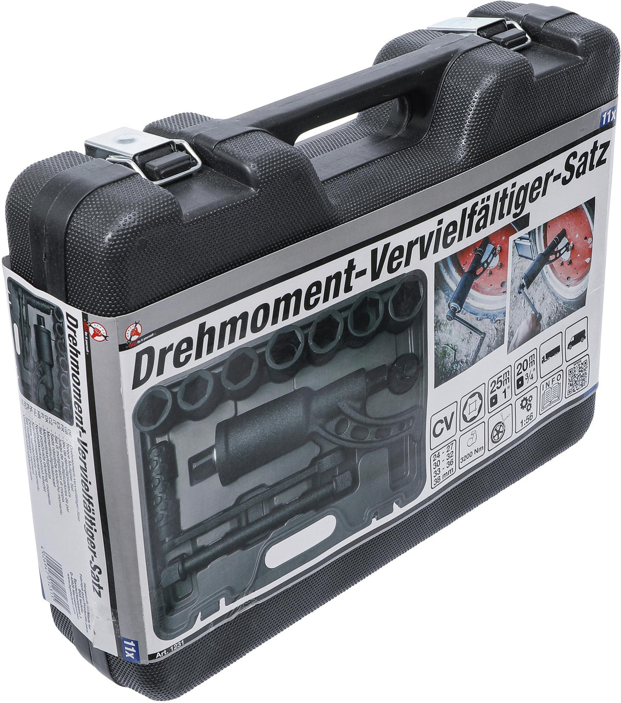 TORQUE MULTIPLIER SET | 25 MM (1") DRIVE | 3200 NM (1231)