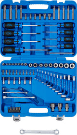 TOOL SET | 6.3 MM (1/4") + 12.5 MM (1/2") | E-TYPE / T-STAR (FOR TORX) | 84 PCS. (7849)