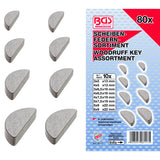 WOODRUFF KEY ASSORTMENT | 80 PCS. (8117)