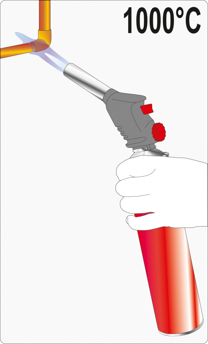 GAS TORCH 360 WITH PIEZO (YT-36710)