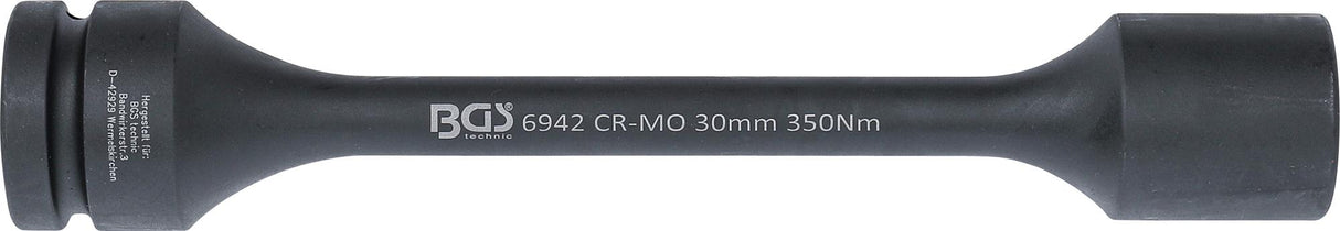 TORSION IMPACT SOCKET, HEXAGON | 25 MM (1") DRIVE | 30 MM | 350 NM (6942)