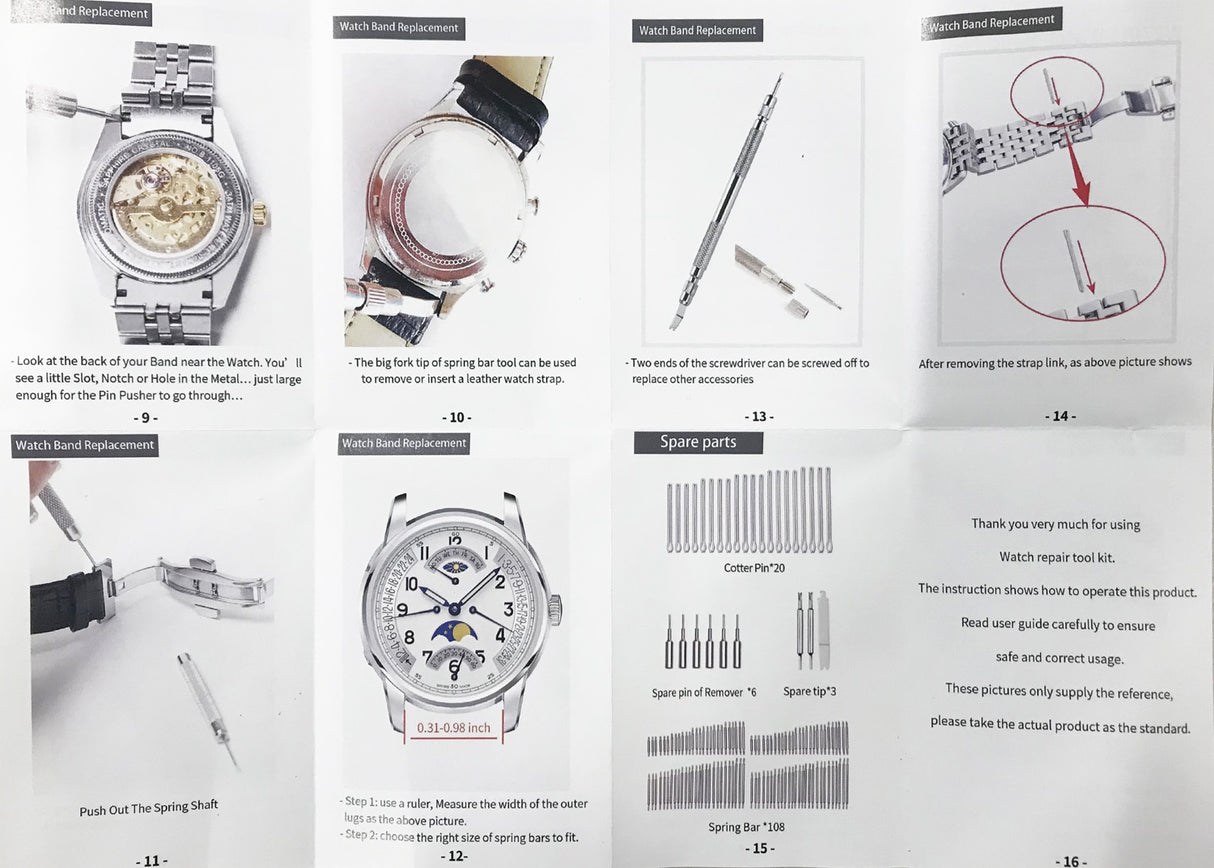 WATCH REPAIR KIT | 24 IN ONE (WR24)