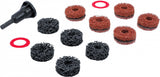 WHEEL HUB GRINDER SET | FOR STUDS AND WHEEL NUT BOLTS | 14 PCS. (9736)