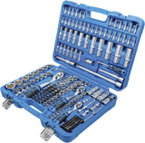 SOCKET SET HEXAGON | 6.3 MM (1/4") / 10 MM (3/8") / 12.5 MM (1/2")| INCH SIZES | 192 PCS. (2245)