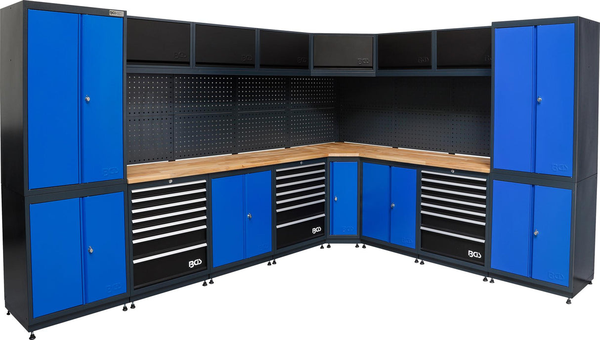 STORAGE SYSTEM COMBINATION | WORKSHOP | WOODEN | 8 COMPONENTS (80160)