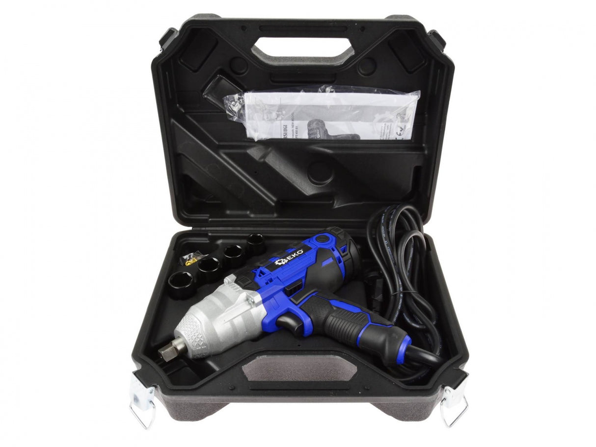 ELECTRIC IMPACT WRENCH WITH SET | 12.5 MM (1/2") | 800 NM (81053G)