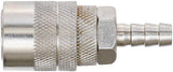 AIR QUICK COUPLER WITH 8 MM (5/16") HOSE CONNECTION | USA / FRANCE STANDARD (7059)