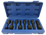 IMPACT BIT SET | 12.5 MM (1/2") | SPLINE (XZN) M5 - M18 | 9 PCS. (S1102)