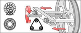 TWIN LEG PULLER W. JAW HOOK (YT-0640)