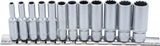 SOCKET SET, 12-POINT, DEEP | 6.3 MM (1/4") DRIVE | INCH SIZES | 12 PCS. (2757)