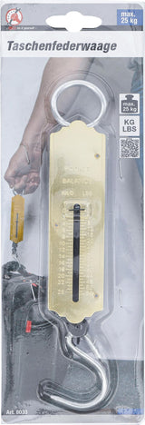 POCKET SPRING BALANCE | MAX. 25 KG (8033)