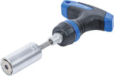 MULTI SOCKET WITH ADAPTOR SET | WITH RATCHET T-HANDLE, REVERSIBLE | 3 PCS. (92540)