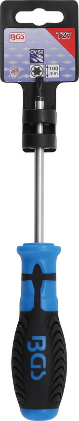 SCREWDRIVER | T-STAR (FOR TORX) T27 | BLADE LENGTH 100 MM (4921)