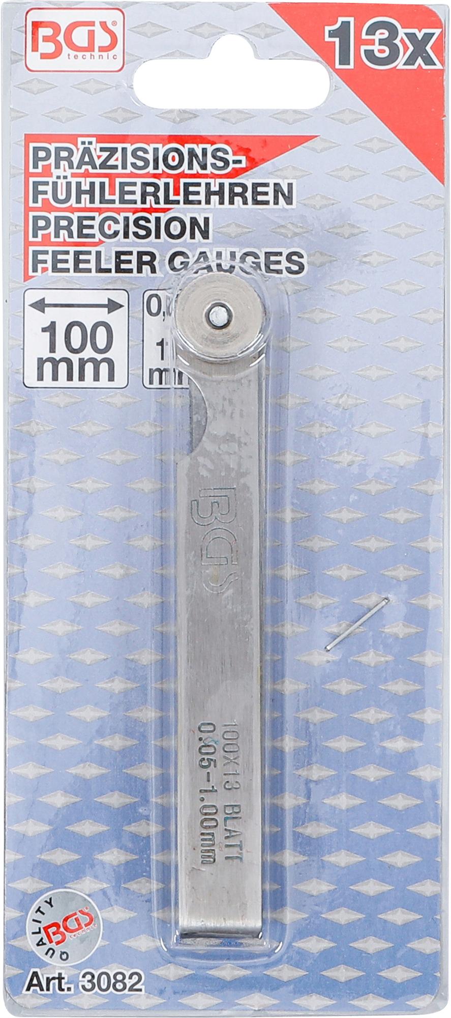 PRECISION FEELER GAUGES | 13 BLADES (3082)