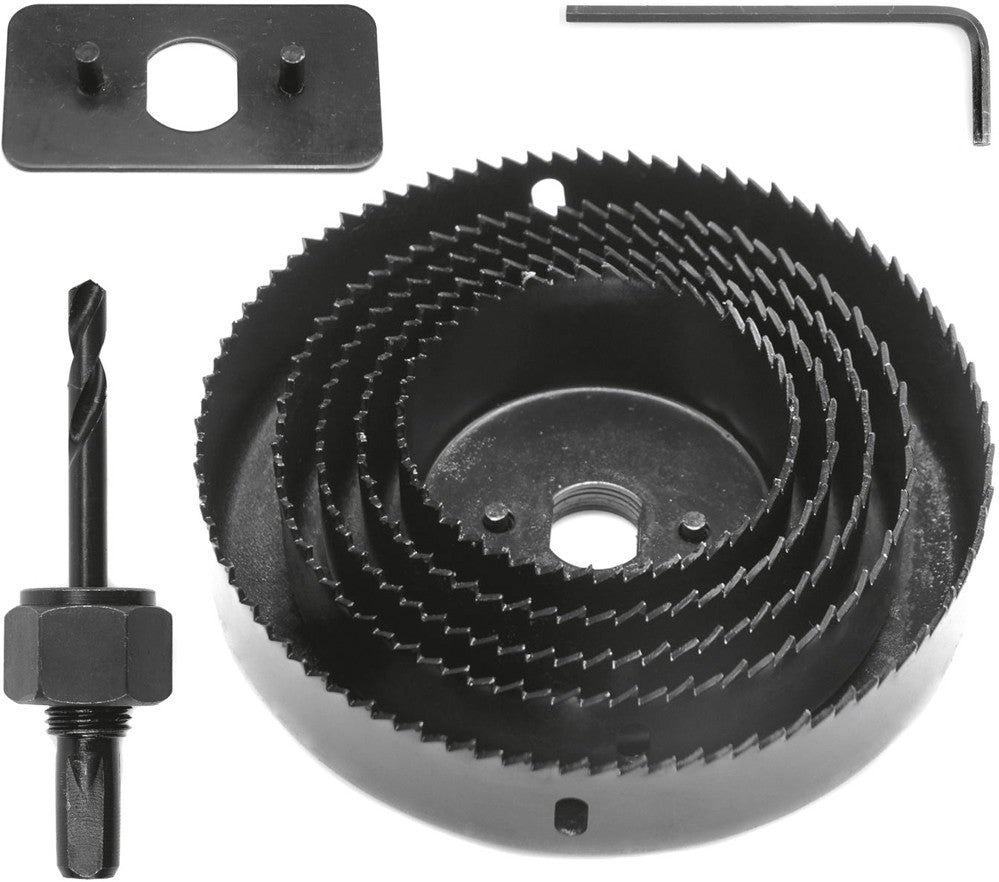 HOLE SAW SET 64-127MM / 8PCS (22571)