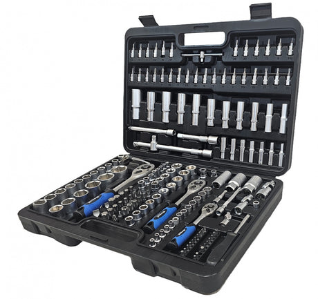 TOOL SET | 6.3 MM (1/4") / 10 MM (3/8") / 12.5 MM (1/2") | 173 PCS. (BS121173)