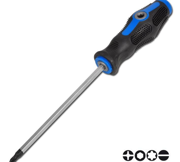 SCREWDRIVER SET WITH INTERCHANGEABLE BLADES | 11 PCS. (7988)