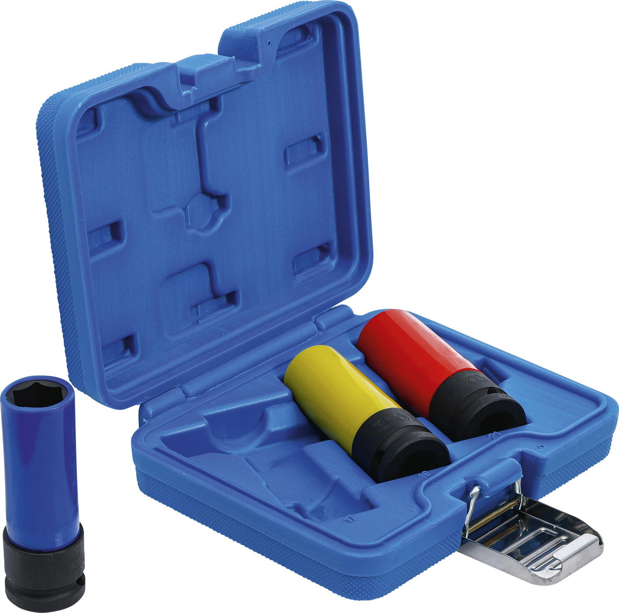 PROTECTIVE IMPACT SOCKET SET | 12.5 MM (1/2") DRIVE | 17 / 19 / 21 MM | 3 PCS. (7300)