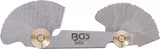 TWIN SCREWPITCH GAUGE, 52 BLADES | METRIC 0.25 - 6.0 MM, WHITWORTH 4G - 62G (3069)