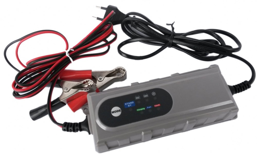 MICROPROCESSOR CAR BATTERY CHARGER | 6/12 V (B6001)