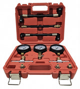 FUEL AND COMPRESSION GAUGE SET | FOR MOTORCYCLES | 11 PCS. (SK6807)