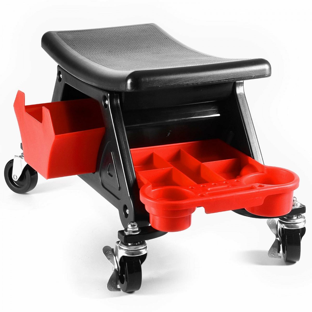 MECHANIC'S STOOL | WITH WHEELS AND STORAGE BOX (SK45)