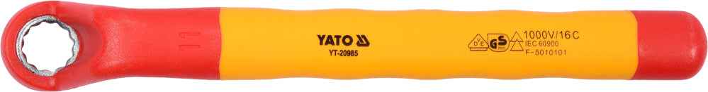 INSULATED RING WRENCH 11MM VDE (YT-20985)