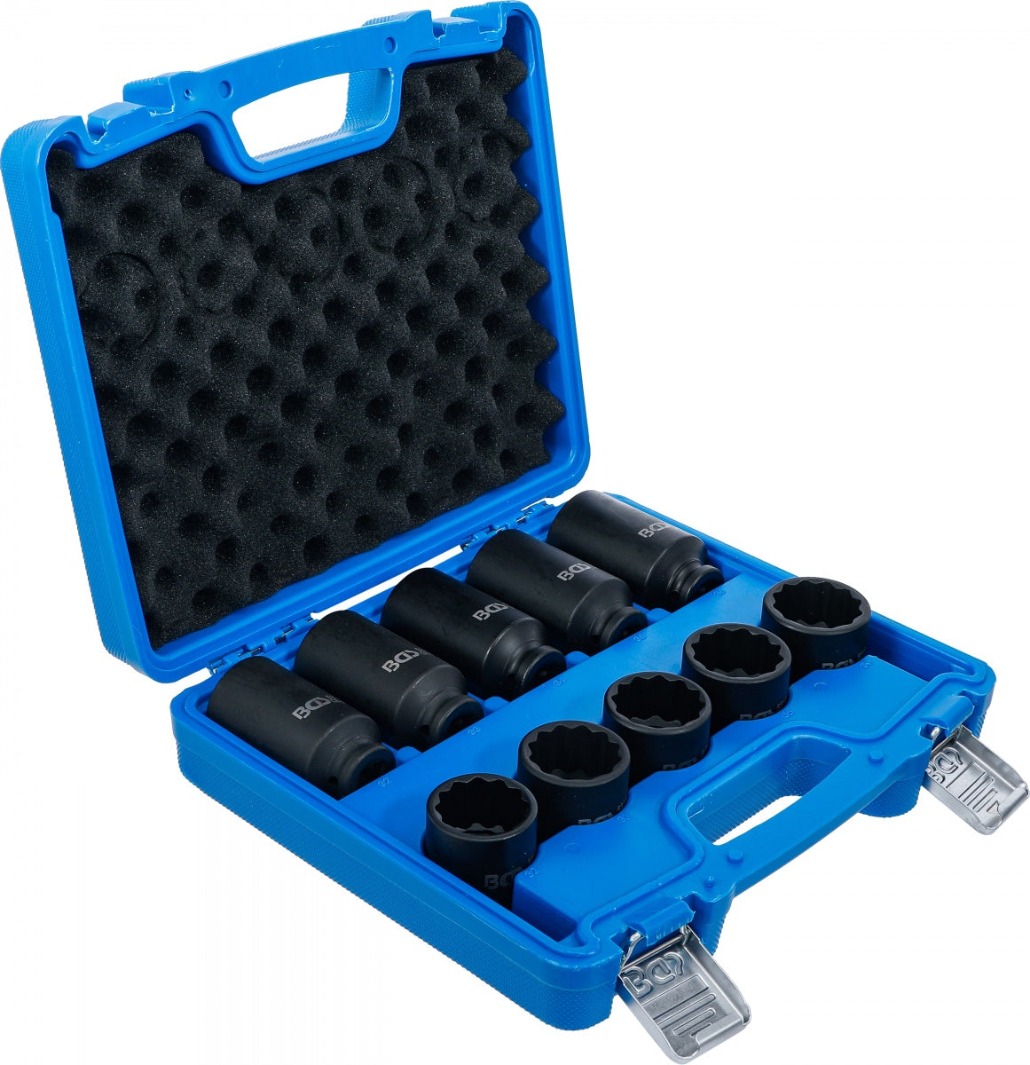 IMPACT SOCKET SET | 12-POINT | 12.5 MM (1/2") DRIVE | 32 - 36 MM | 10 PCS. (5330)