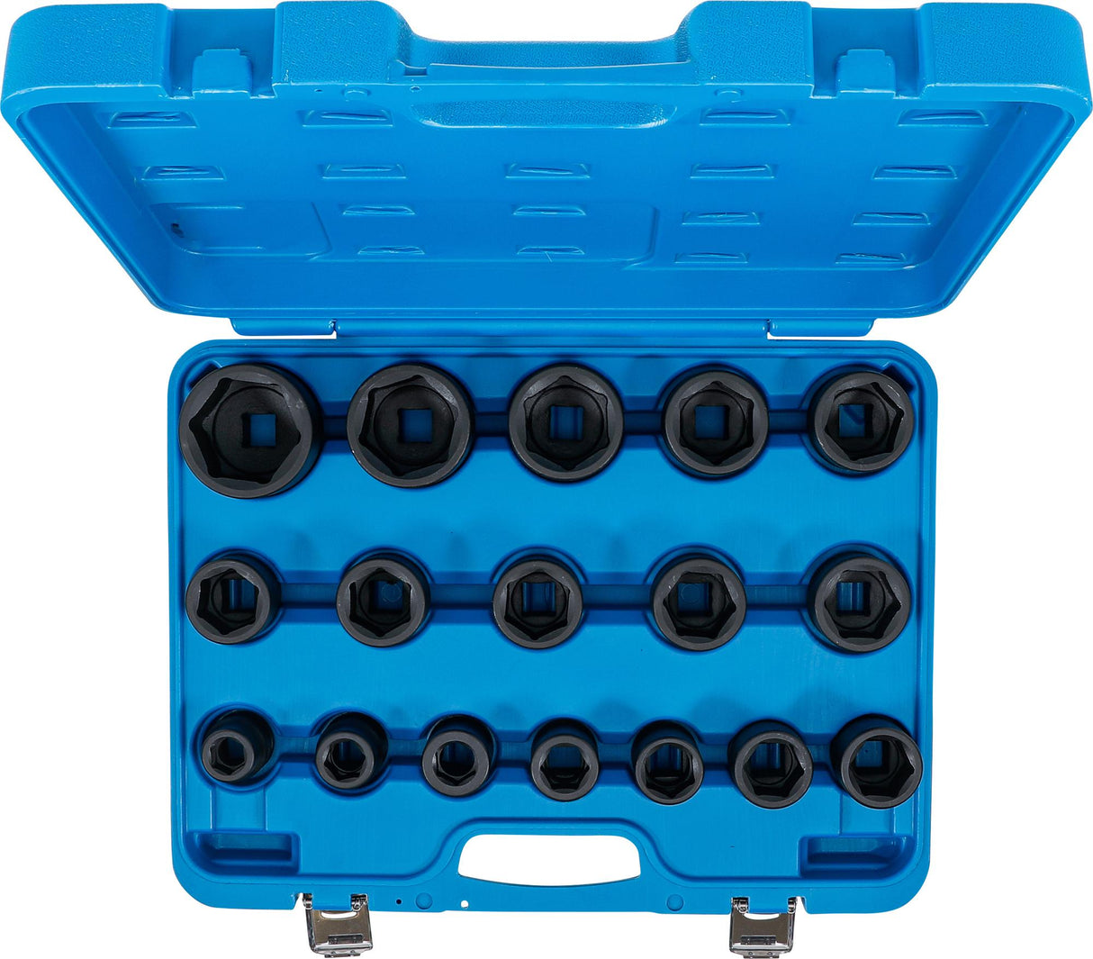 IMPACT SOCKET SET | 20 MM (3/4") DRIVE | 19 - 55 MM | 17 PCS. (5242)