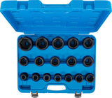 IMPACT SOCKET SET | 20 MM (3/4") DRIVE | 19 - 55 MM | 17 PCS. (5242)