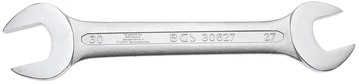 DOUBLE OPEN END SPANNER | 27X30 MM (30627)