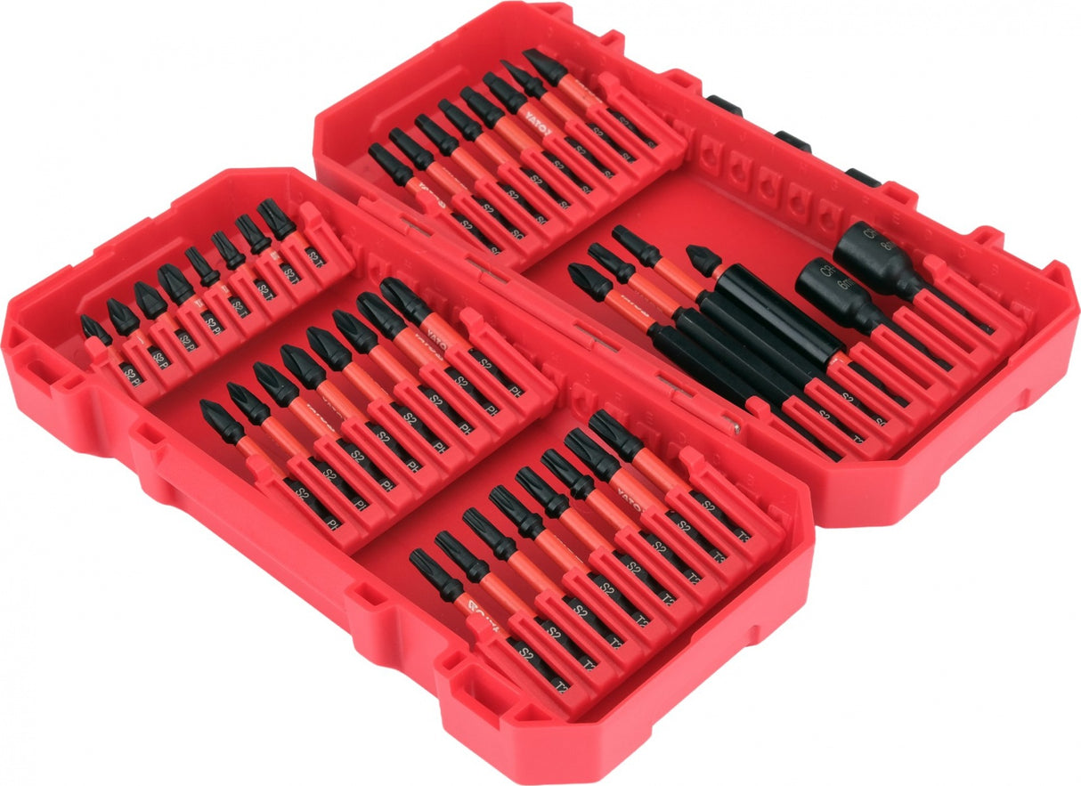 IMPACT BIT SET | 1/4" | 39 PCS | S2 (YT-78076)