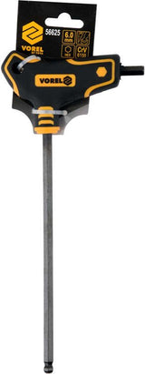 T-HANDLE HEX KEY WITH BALL 6.0MM (56625)