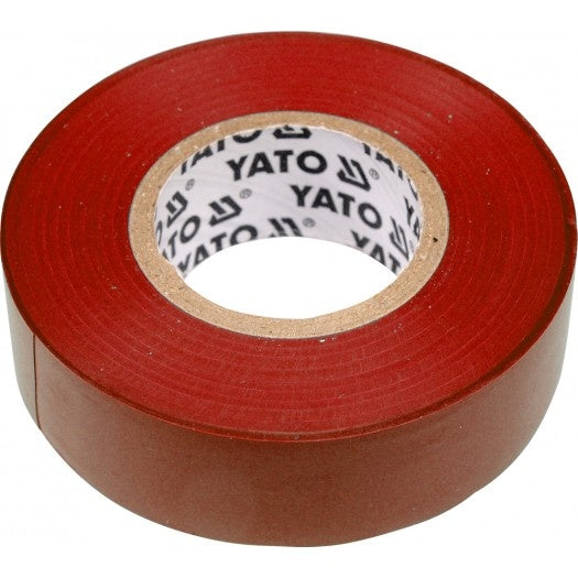 INSULATION TAPE 0.13MM 19MMX20M RED (YT-8166)