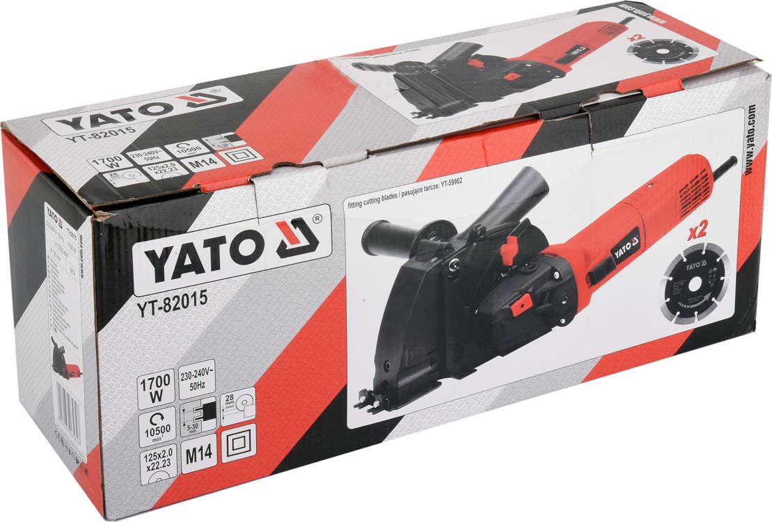 WALL CHASER 1700W 125MM (YT-82015)