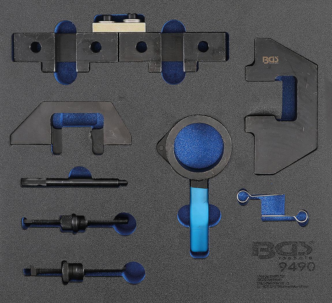 TOOL TRAY 2/3: ENGINE TIMING TOOL SET | FOR BMW M42, M43, M50, M52, M60, M51 (9490)