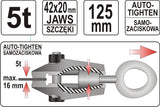 SMALL MOUTH PULL CLAMP 5T (YT-2542)