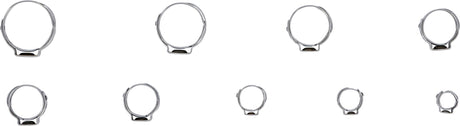 STAINLESS STEEL HOSE CLAMP ASSORTMENT | Ø 5.8 - 21 MM | 170 PCS. (14115)