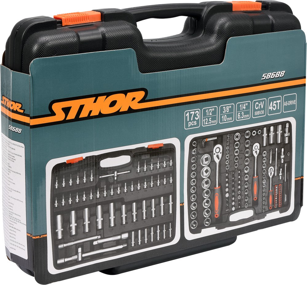 TOOL SET 1/2" 173PCS (58688)