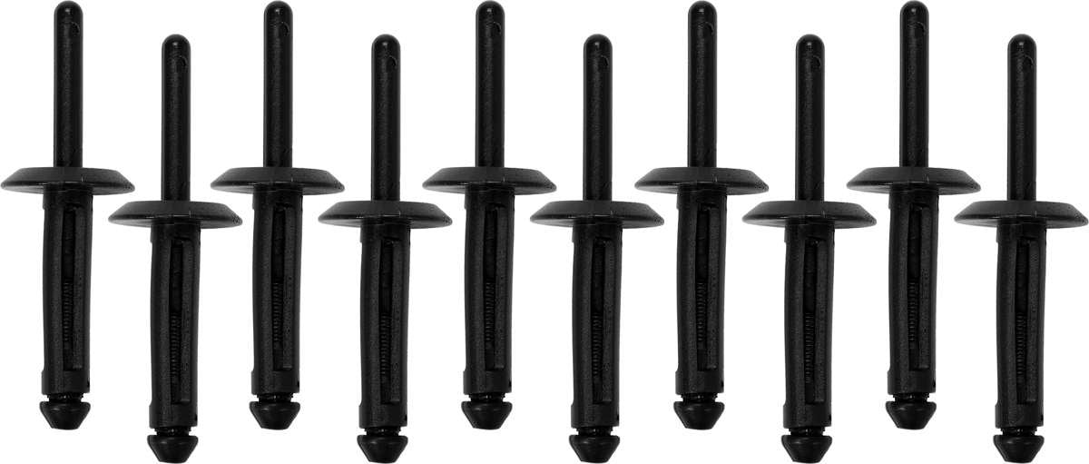 PLASTIC BLIND RIVETS 6.3X25.2MM 10PCS (YT-35980)