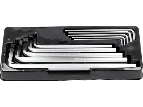HEX KEY SET 10PCS 3-17MM LONG (YT-0519)