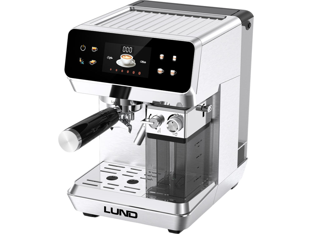 PRESSURE COFFEE MAKER WITH MILK FROTHER 1350W (68503)