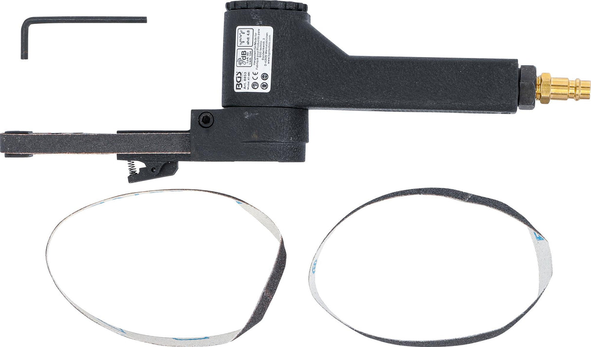 AIR BELT GRINDER FOR 10 MM SANDING BELTS (8853)