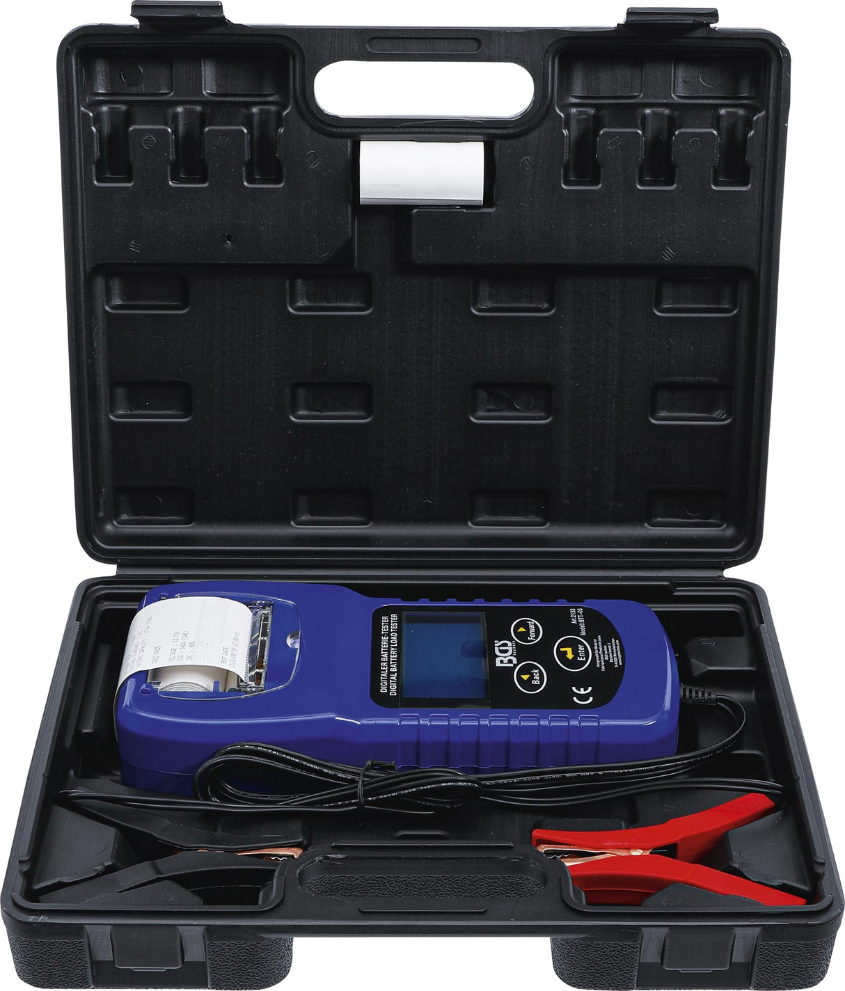DIGITAL BATTERY TESTER AND CHARGER SYSTEM TESTER | WITH PRINTER (2133)